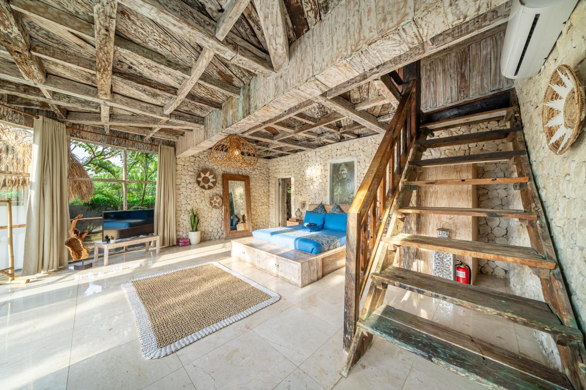 Balangan Beach Villa Idaman Bungalows ジンバラン エクステリア 写真
