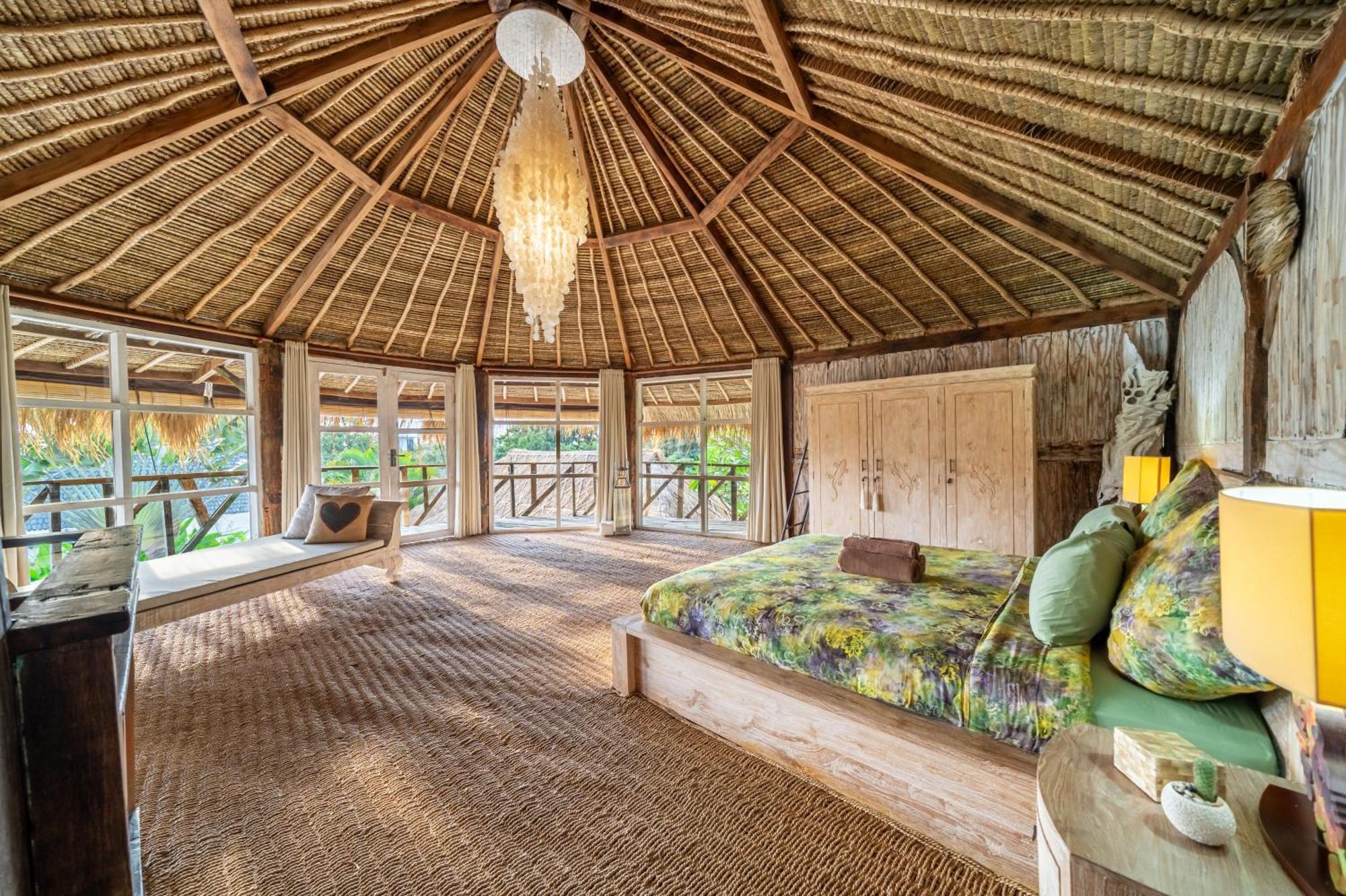 Balangan Beach Villa Idaman Bungalows ジンバラン エクステリア 写真