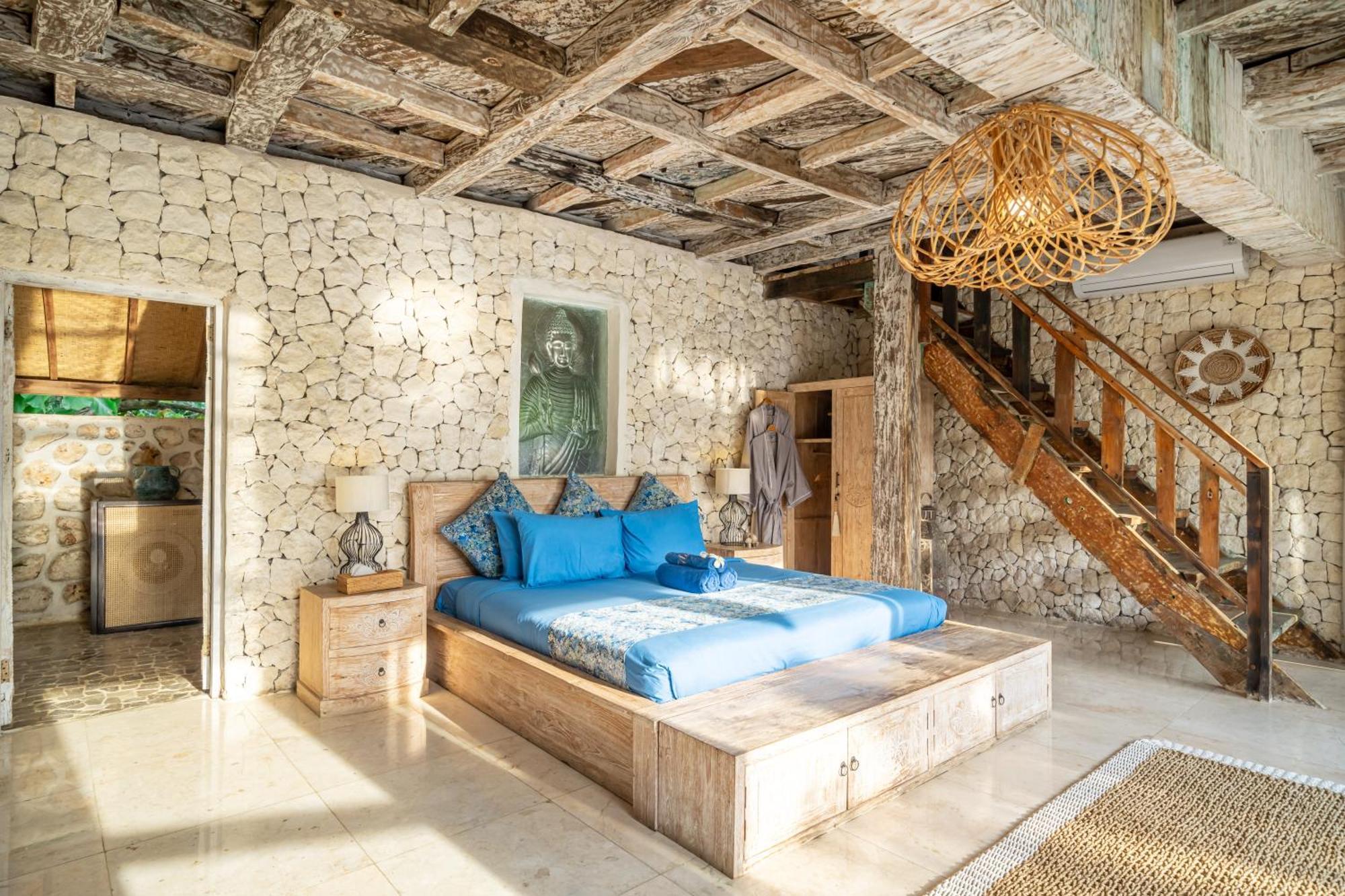Balangan Beach Villa Idaman Bungalows ジンバラン エクステリア 写真